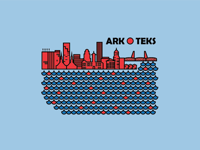 Arkoteks architects architecture arkoteks boat design dragon dragonboat portland shirt skyline zgf