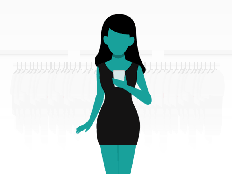 Animation Feedback animation design fashion feedback illustration shop trend