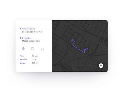 Location Tracker location minimal purple shadow tracker ui ux