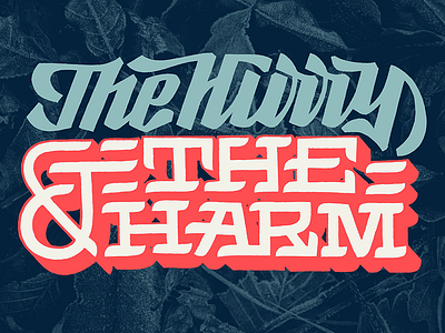 City & Colour hand lettering lettering letters title type typography