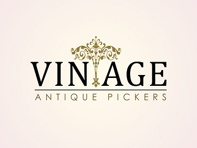 Vintage Logo logo logo design typography