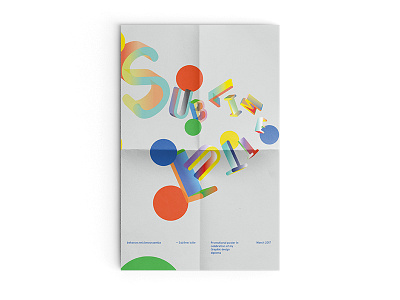 Sublime lutte - Poster design graphic poster print