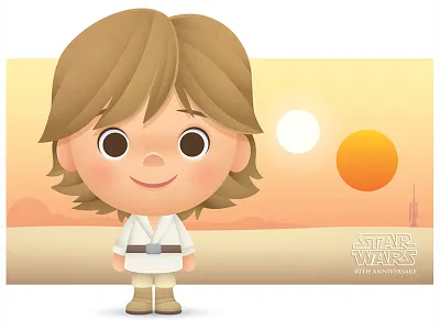 Star Wars 40th Anniversary disney lucasfilm luke skywalker mark hamil star wars
