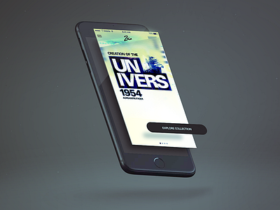 Creation of the Univers ios iphone mobile typography