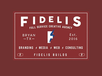 Fidelis Poster branding fidelis