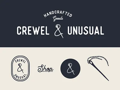 Crewel Brand Elements anchor brand elements crewel nautical needle thread woodsy