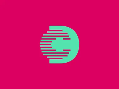 DC / Digital / Speed abstract lines brand branding computer technology d c monogram digital software dynamic motion education school fast speed logo identity negative space online learning smart clever