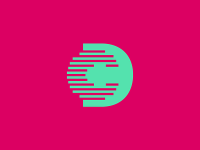 DC / Digital / Speed abstract lines brand branding computer technology d c monogram digital software dynamic motion education school fast speed logo identity negative space online learning smart clever