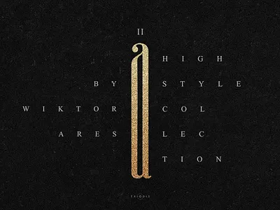 High style #2 condensed high style lettering typography