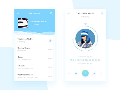 Music Player design music player ui ux