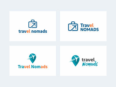 Travel Nomads fonts icon illustrator logo logo design photoshop text tours travel apps travels