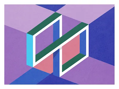 Imposibble object #1 geomentry graphic illustration logo