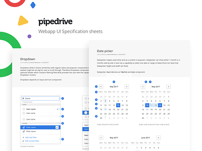 Working on Webapp UI Components app components specification ui web