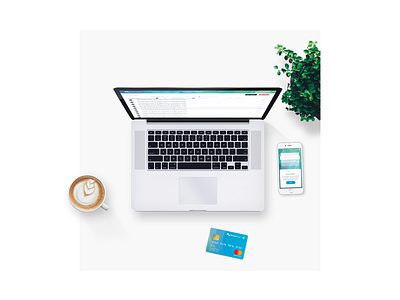 SimpledCard Desk app application clean hero simpledcard ui ux white