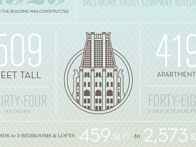 10 Light Infographic architecture art deco branding identity logo mark real estate vector