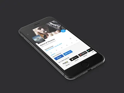 TV Show Details app episodes ios iphone movie ondemand providers ticket tv show watch