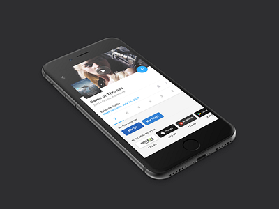 TV Show Details app episodes ios iphone movie ondemand providers ticket tv show watch