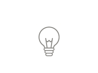 Light things Up animation gif icon lightbulb sequence symbol