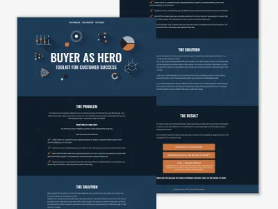 Wordpress Landing Page hero image landing page large header wordpress