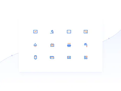 FUND ICON finance icon illustration