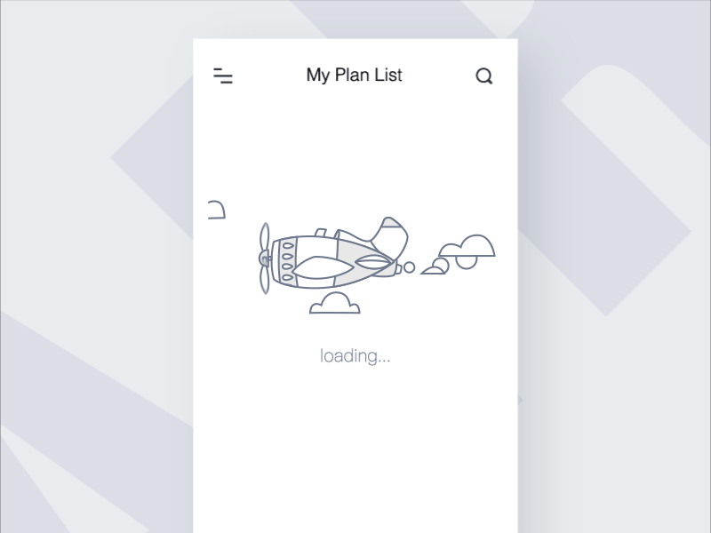 Airplane airplane animation gif loading