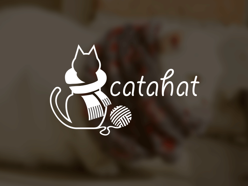 Catahat Logoset branding emblem font logo logotype mark sign symbol typography