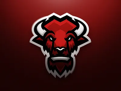 BuffaloPrime Mascot Logo branding buffalo esports esports logo gaming gaming logo mascot mascot logo sports