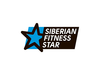 Siberian Fitness Star design fitness logo novosibirsk onlyfuckingdesign russia siberia star