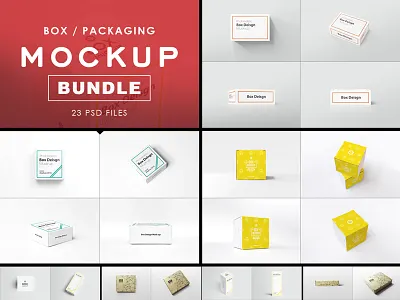 Box Mockup box mockup corporate food gourmet health care mock up mock ups preview package package box packaging design paper