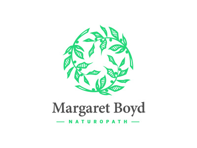 Leaf logo branch eco health leaf logo medical medicine nature naturopath olive plant