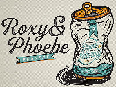 Drunk On Lettering beer beercan customlettering drunk drunkonlettering handdrawn handdrawntype handlettering