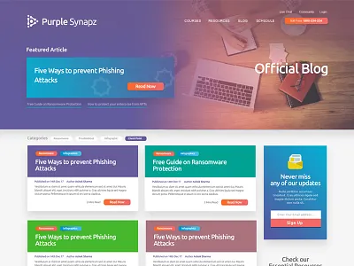 Blog Design blog landing page blog page design blog page ui blog ui