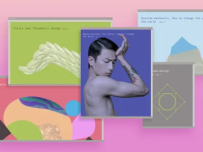 UA_DIGITAL case clean color digital fashion new trend web