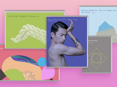 UA_DIGITAL case clean color digital fashion new trend web