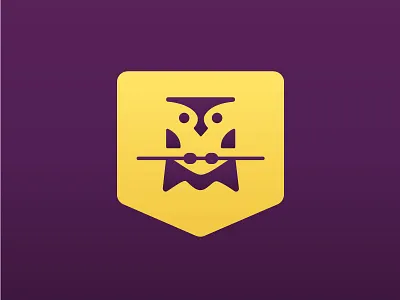 Owl animal law lawyer legal logo minimal negative space owl security