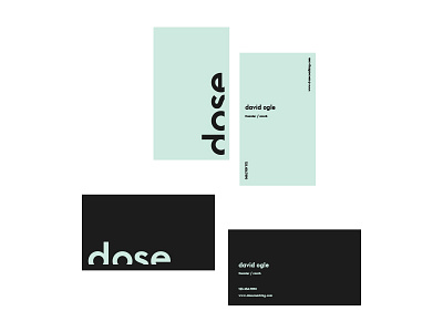 Dose branding dose icon logo mint slice