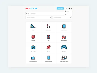 Naktolak ecommerce minimalist white