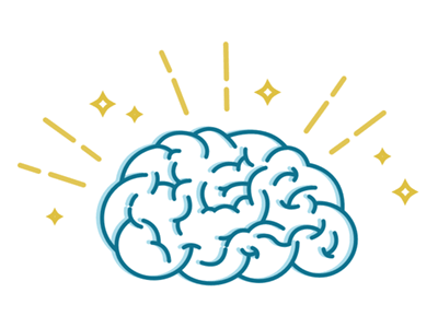 Brain Power in Action animation brain illustration sketch sketchapp