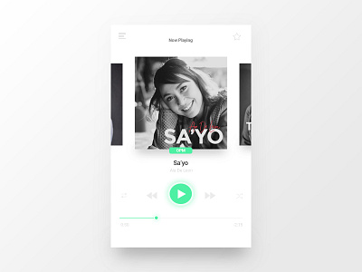 Music Player User Interface Design daily ui filipino opm ui user experience user interface ux web desing