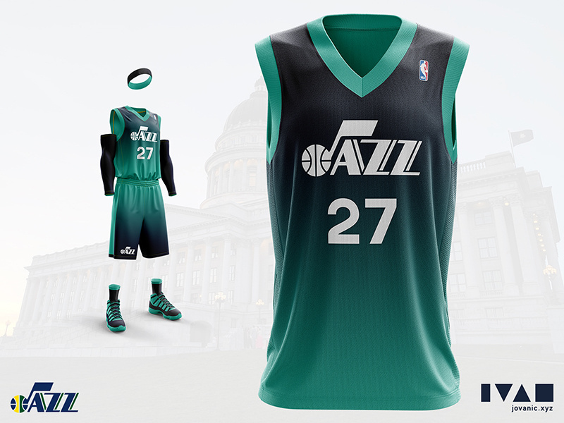 utah jazz third jersey