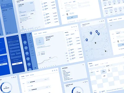 💰 Internet bank wireframes account application desktop web design digital flow interface money bank prototyping ui user experience user interface ux