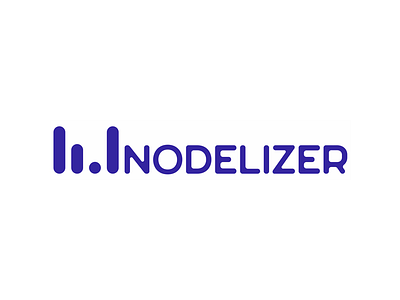 Nodelizer, server monitoring system, logo design alerts charts client cloud application flat 2d geometric letter mark monogram logo logo design n network nodes notifications server monitoring system servers statistics vector icon mark symbol