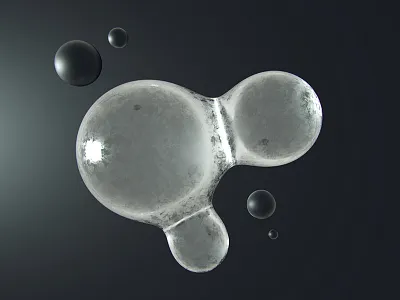 Frozen 3d adobe cinema4d crislabno ice octane octanerender orb otoy sphere