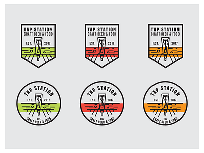 Tap Station badge beer beer bar craft beer icon tap beer