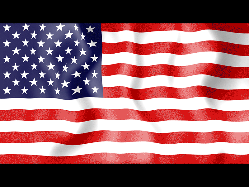 American Flag america flag holiday motion graphics