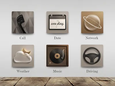 A SERIES OF ICONS icon theme watingforyou