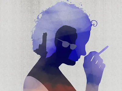 The Murderers Poster Illustration brandon film film poster illustration marchbranding movie movie poster murderers poster quirky typography