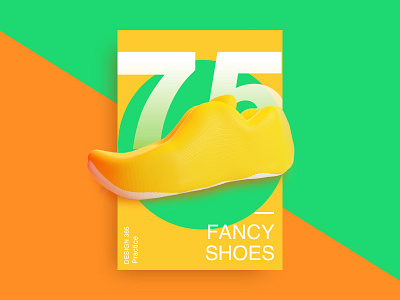 Fancy shoes cinema4d shoes