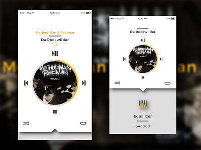 Daily UI #9 daily ui logoflow music player