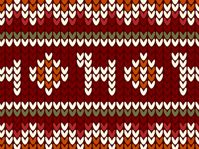 Sweater: thematic covers for articles. christmas illustration knitted sweater winter